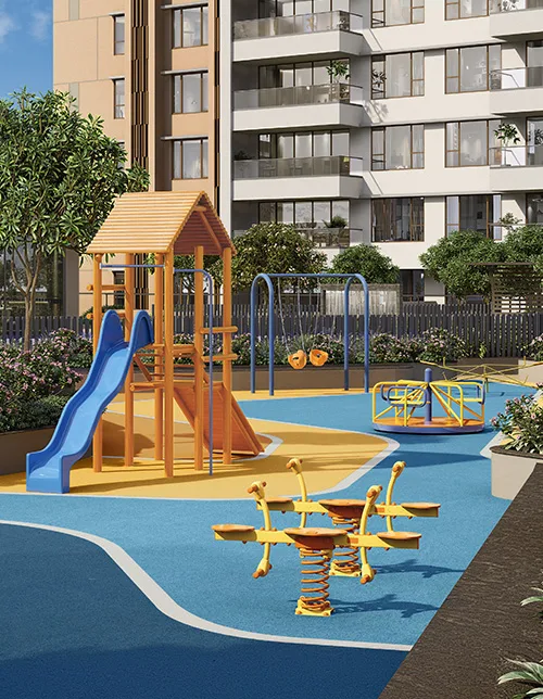 Kids' play area at Kalpataru Blossoms